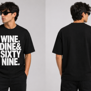 YOURI Premium Unisex Oversized T-Shirt | 200 GSM Bio-Washed Cotton | Relaxed Fit | Round Neck | Half Sleeve Streetwear