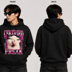Youri Unisex Hoodie | Premium Cotton Blend Hooded Sweatshirt | Full Sleeve | Regular Fit | Kangaroo Pocket | Everyday Casual Hoodie