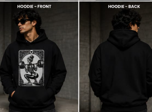Youri Hooded Sweatshirt for Men & Women | Premium Cotton Blend | Full Sleeve | Regular Fit | Kangaroo Pocket | Casual Winter Hoodie