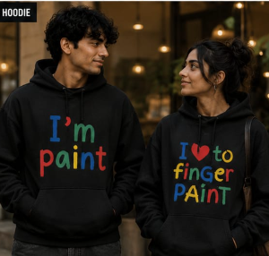Youri Unisex Hooded Sweatshirt | Soft Cotton Blend Hoodie | Full Sleeve | Regular Fit | Warm Casual Winter Wear | Kangaroo Pocket