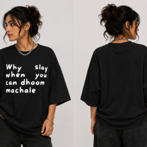 YOURI Premium Unisex Oversized T-Shirt | 200 GSM 100% Cotton | Bio-Washed | Relaxed Fit | Round Neck | Half Sleeve | Casual Streetwear for Men & Women
