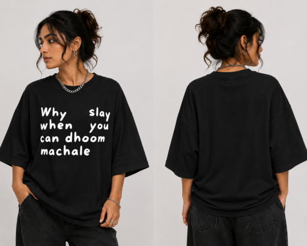 YOURI Premium Unisex Oversized T-Shirt | 200 GSM 100% Cotton | Bio-Washed | Relaxed Fit | Round Neck | Half Sleeve | Casual Streetwear for Men & Women