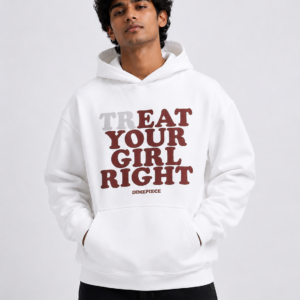 YOURI Premium Unisex Oversized Hoodie for Men & Women | 320 GSM Heavyweight Fabric | White & Black | Kangaroo Pocket | Relaxed Fit