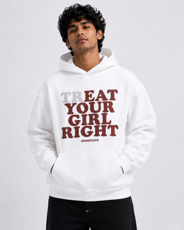 YOURI Premium Unisex Oversized Hoodie for Men & Women | 320 GSM Heavyweight Fabric | White & Black | Kangaroo Pocket | Relaxed Fit